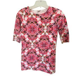 Crewcuts‎ girls Floral dress bright Colors Purple Pink Size 10